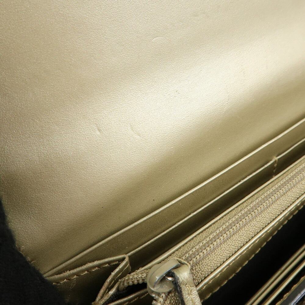Gucci Guccissima Interlocking G Flap Long Wallet Beige - Picture 11 of 14